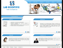 Tablet Screenshot of lab-scientific.net